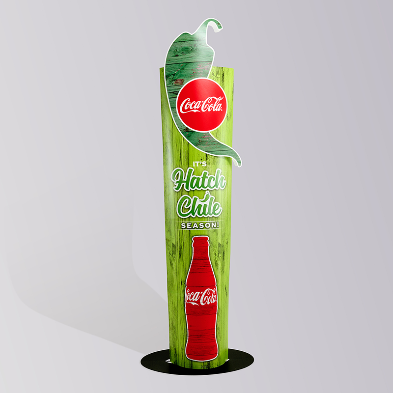 Landaal Specialty Display, Point-of-Purchase Display, Coca-Cola - It's Hatch Chile Season