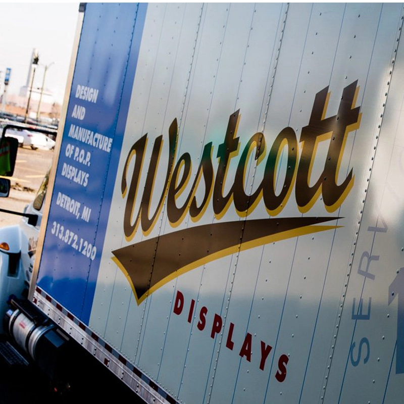 Westcott Displays truck