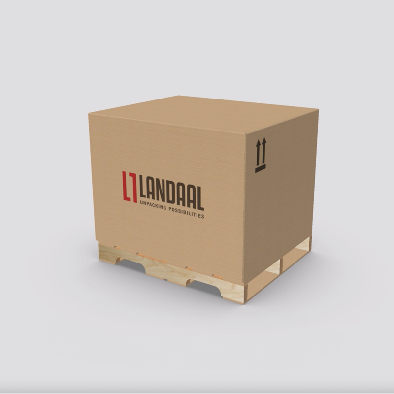 Landaal Bulk Bin Corrugate Container