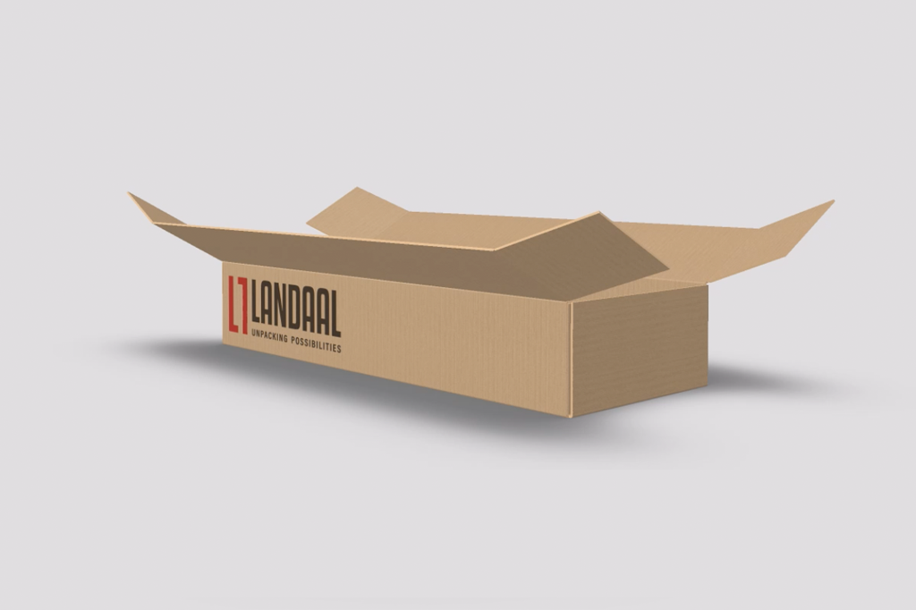 Landaal Five Panel Folder Box Corrugate Container