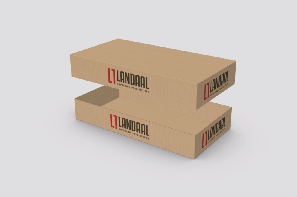 Landaal Full Telescoping Box Corrugate Container