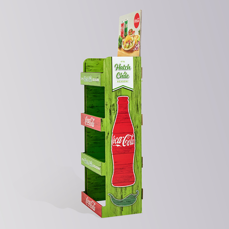 Landaal Floor Display, Point-of-Purchase Display, Coca-Cola